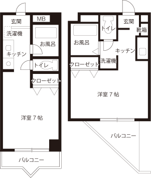 メゾンピア YUKYU 神戸学院大学まで徒歩13分 間取り図