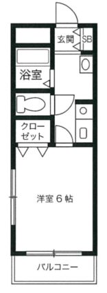 パレイシャルKOBE 間取り図